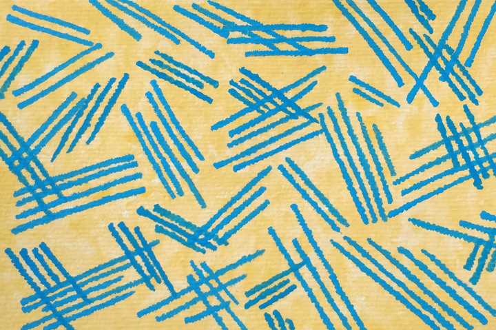 Acrylic depiction of the Tobacco Mosaic Virus as seen under the electron microscope. © Sunaina Rao. Acrylic depiction of the Tobacco Mosaic Virus as seen under the electron microscope