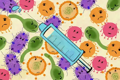 Vaccines help save us from many deadly viral and bacterial infections. © Sunaina Rao.