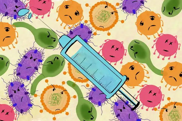 Vaccines help save us from many deadly viral and bacterial infections. © Sunaina Rao.