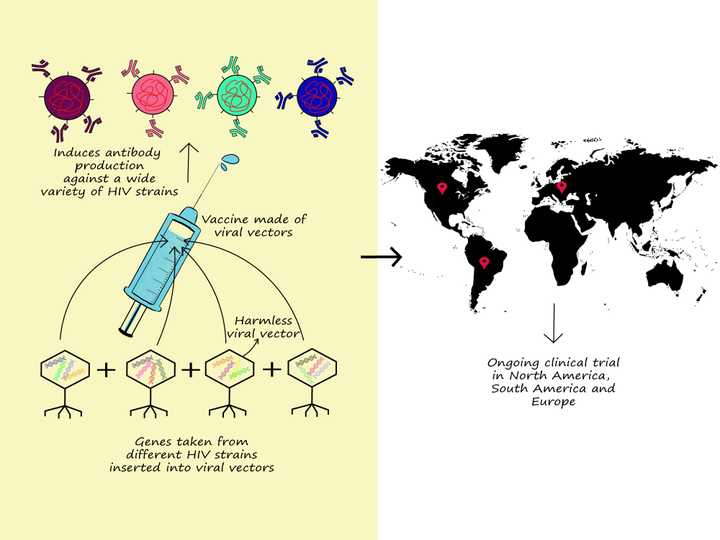 Right: Basic principle of the Mosaico trial. Right: Regions where this trial is currently being conducted. © Sunaina Rao The mosaico trial